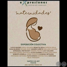 Maternidades - Exposición Colectiva - Martes 9 de Mayo de 2017